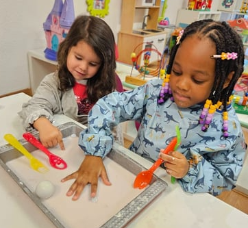 Cadre accueillant de la crèche Graines de Curieux à Sion